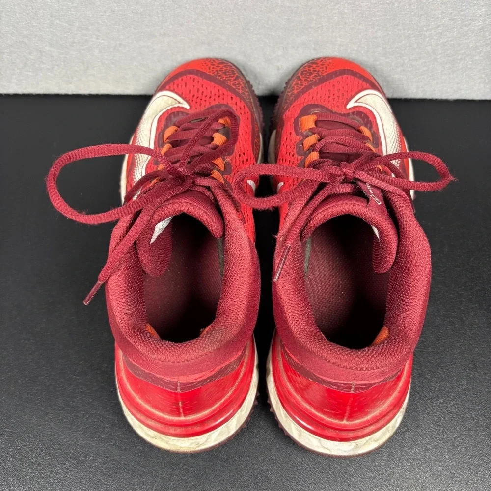 Nike Alpha Huarache Elite 4 Turf University Red White Mens Size 9 DJ6523-616